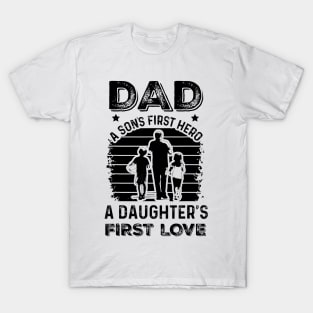 Dad Novelty From Daughter  Son For Father'S Day T-Shirt